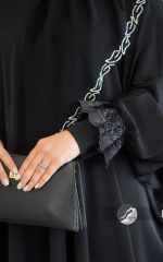 مانتو عبا مدل صدف کد 9658 - Image 2