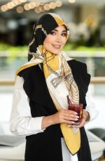 روسری رنگی طرح دار نخی کد 1885 - Image 6