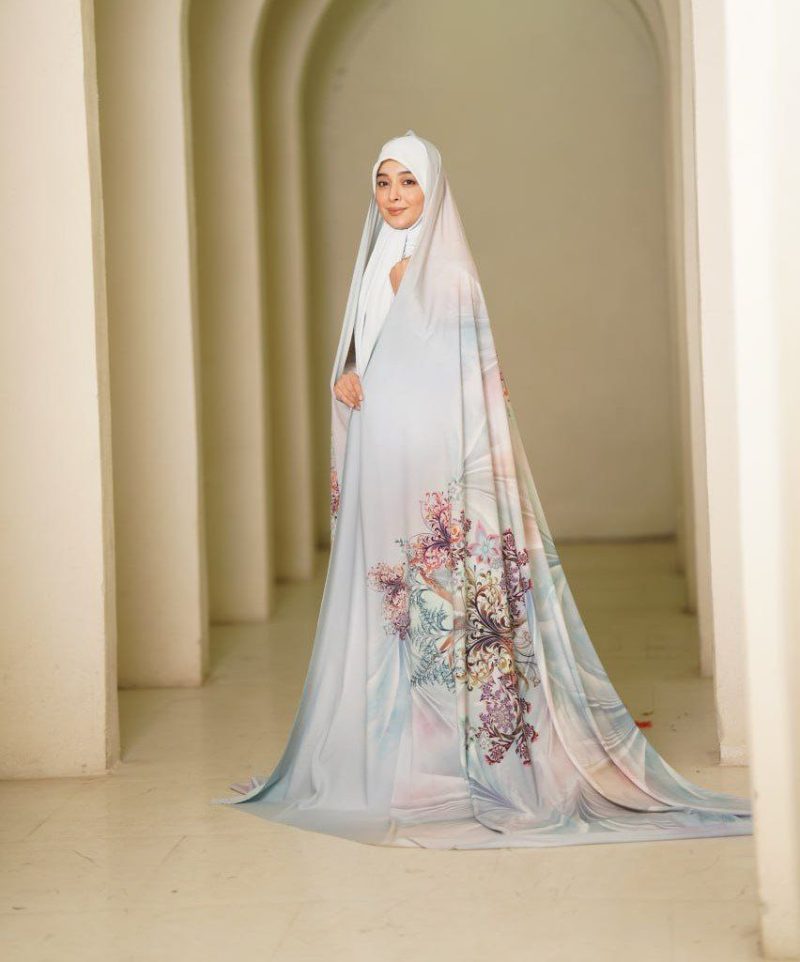 چادر رنگی کرپ کلارنز کد 7087 - Image 1