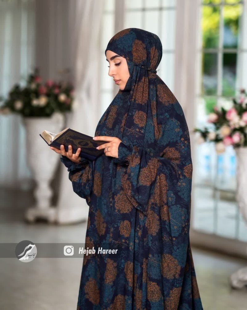 17488 چادر نماز کیسه ای کد 1608 - Image 1