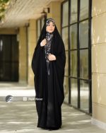 چادر مشکی عربی مای باخ کد 20150 - Image 3