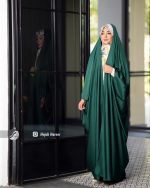 قواره چادر سیلک لاین لمه ساده کد 6291