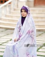 چادر سیلک اندونزی کد 6050 - Image 3