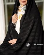 چادر مجلسی سوالون طرح دار کد 9025 - Image 2