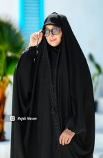 چادر مشکی عربی گلدوزی شده کد 3001