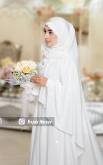 لباس و شنل عروس کد 1540
