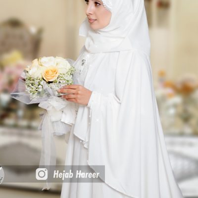 لباس و شنل عروس کد 1540