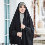 چادر مشکی عربی گلدوزی شده کد 3170