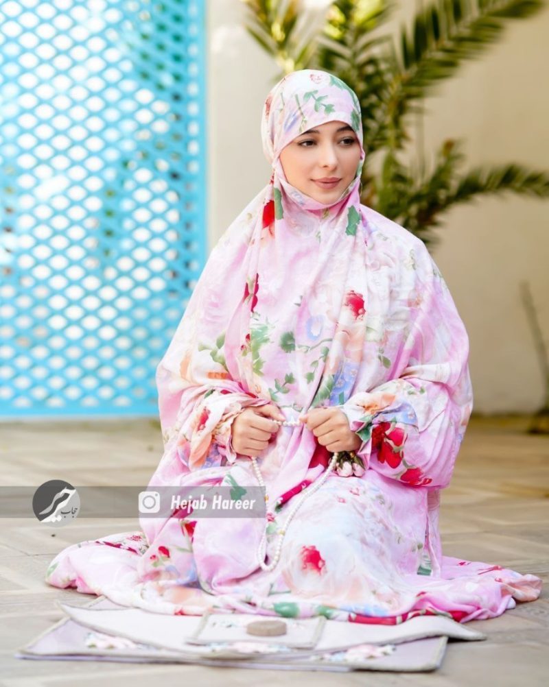 چادر نماز آستین دار کد 1758 - Image 1