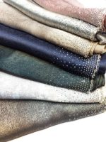 روسری رنگی پتینه نگین دار کد 2155