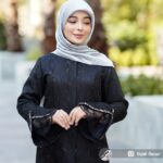 مانتو ژاکارد مجلسی کد 40222