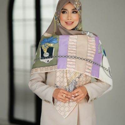 روسری نخ تویل کد 26103