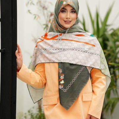 روسری نخ تویل کد 26104