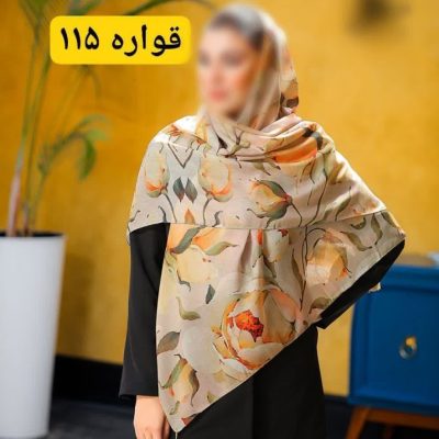 روسری نخی اسپان منگوله دار کد 26109