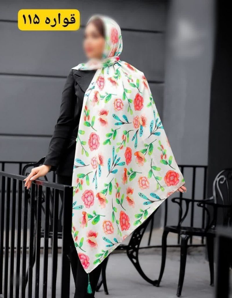 26110 روسری نخی اسپان منگوله دار کد 26112 - Image 1