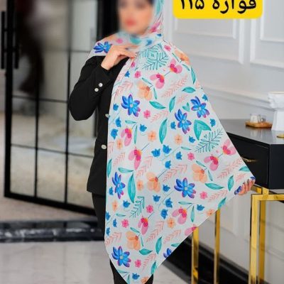 روسری نخی اسپان منگوله دار کد 26113
