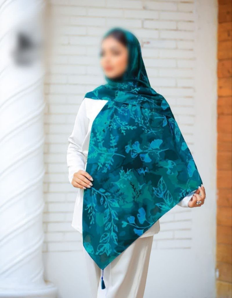 روسری نخی اسپارتان منگوله دار کد 2681 - Image 1