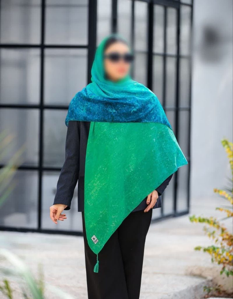 روسری نخی اسپارتان منگوله دار کد 2686 - Image 1