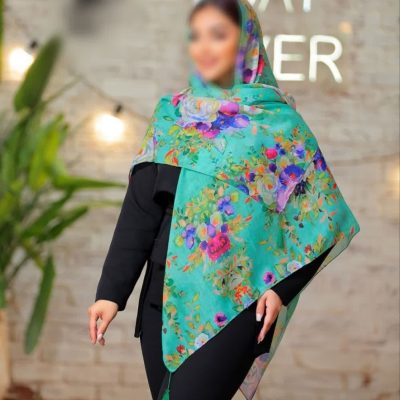 روسری نخی اسپارتان منگوله دار کد 2687