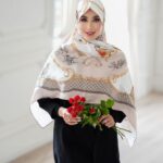 روسری نخ تویل کد 2689