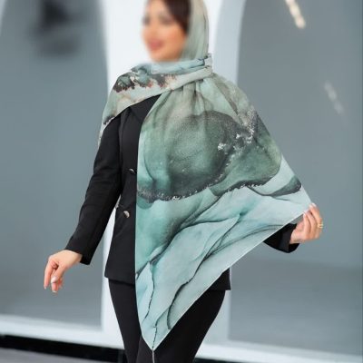 روسری نخی اسپارتان منگوله دار کد 2688