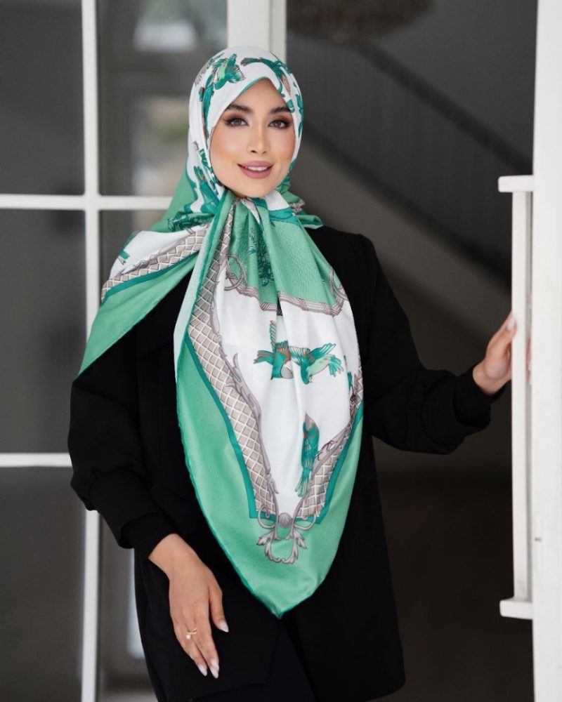 روسری نخ تویل کد 2690 - Image 1