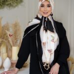 روسری نخ تویل کد 2692