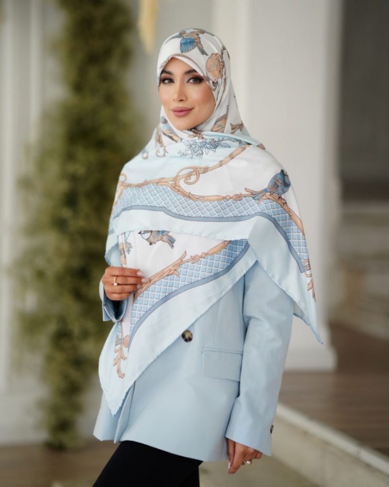 روسری نخ تویل کد 2693 - Image 1