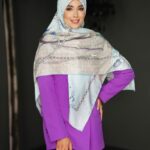 روسری نخ تویل کد 2697