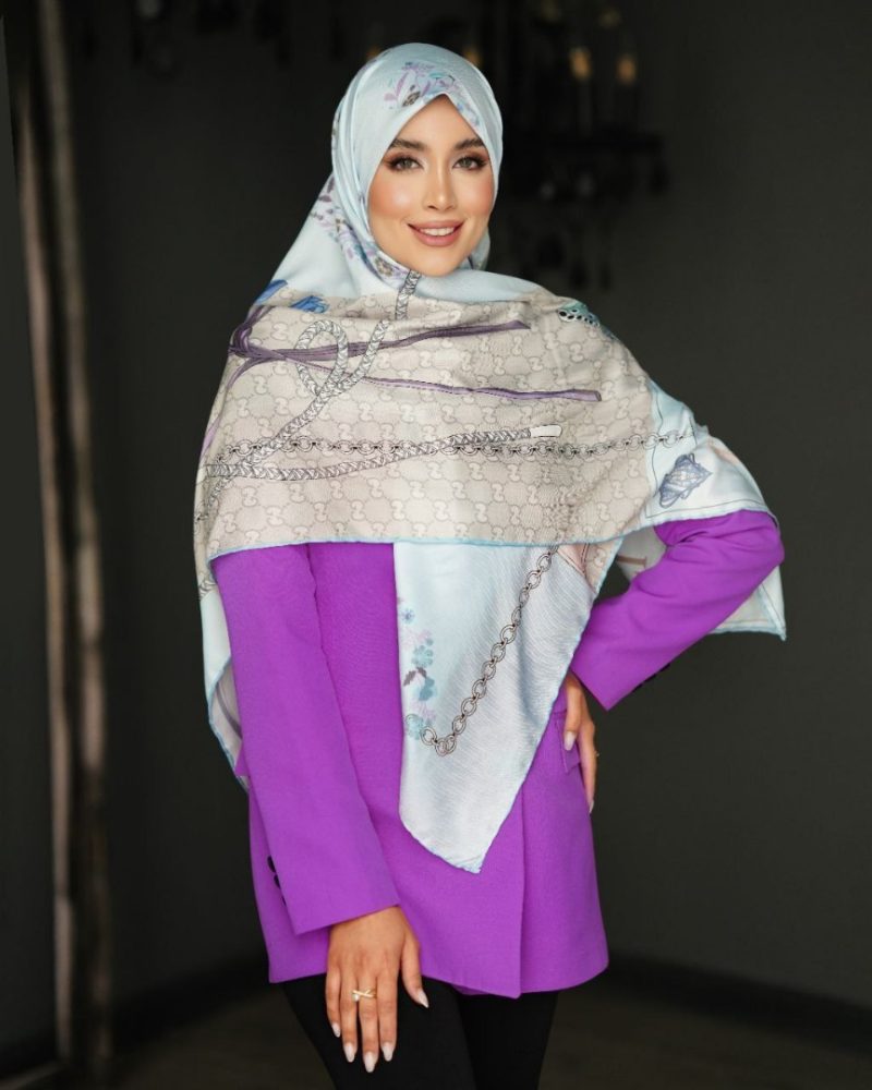 روسری نخ تویل کد 2697 - Image 1