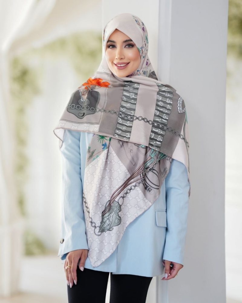 روسری نخ تویل کد 2698 - Image 1