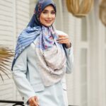 روسری نخ تویل کد 2699