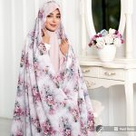 چادر سیلک اندونزی سه بعدی کد 6101