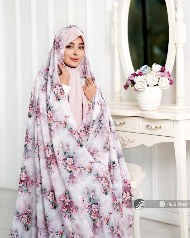 چادر سیلک اندونزی سه بعدی کد 6101 - Image 1