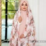چادر سیلک اندونزی سه بعدی کد 6103