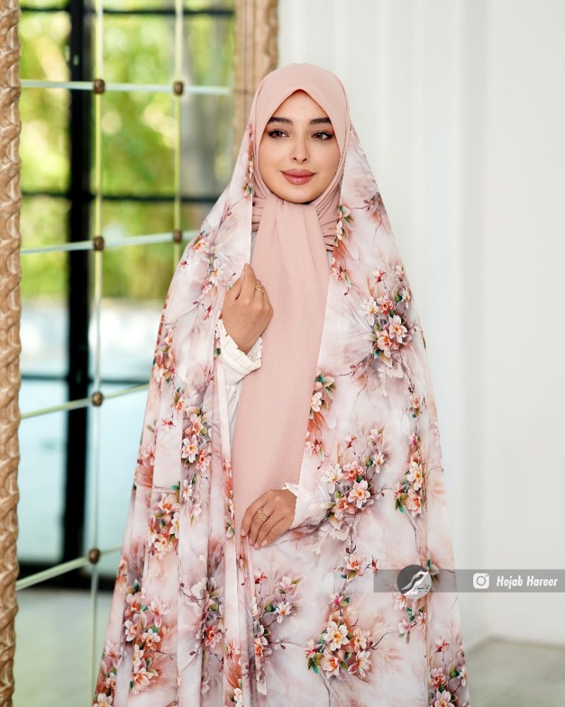 چادر سیلک اندونزی سه بعدی کد 6103 - Image 1