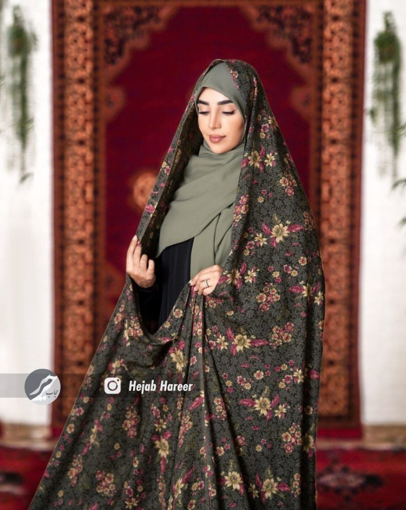 11017 چادر وال نخی رنگی کد 11017 - Image 1