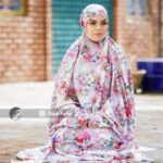 چادر نماز آستین دار کد 1795