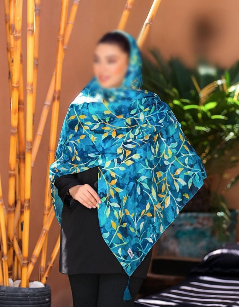 روسری نخی اسپان منگوله دار کد 26125 - Image 1