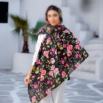 روسری نخی اسپان منگوله دار کد 26126