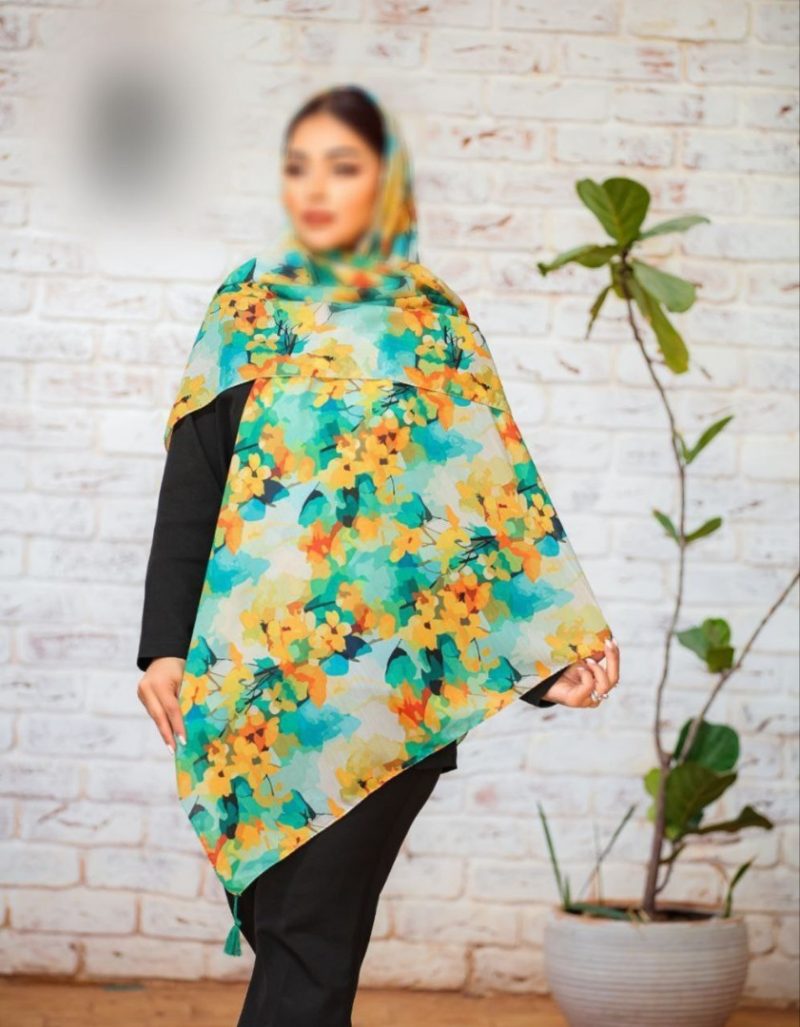 روسری نخی اسپان منگوله دار کد 26128 - Image 1