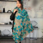 روسری نخی اسپان منگوله دار کد 26129