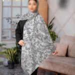 روسری نخی اسپان منگوله دار کد 26133