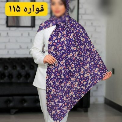 روسری نخی اسپان منگوله دار کد 26134