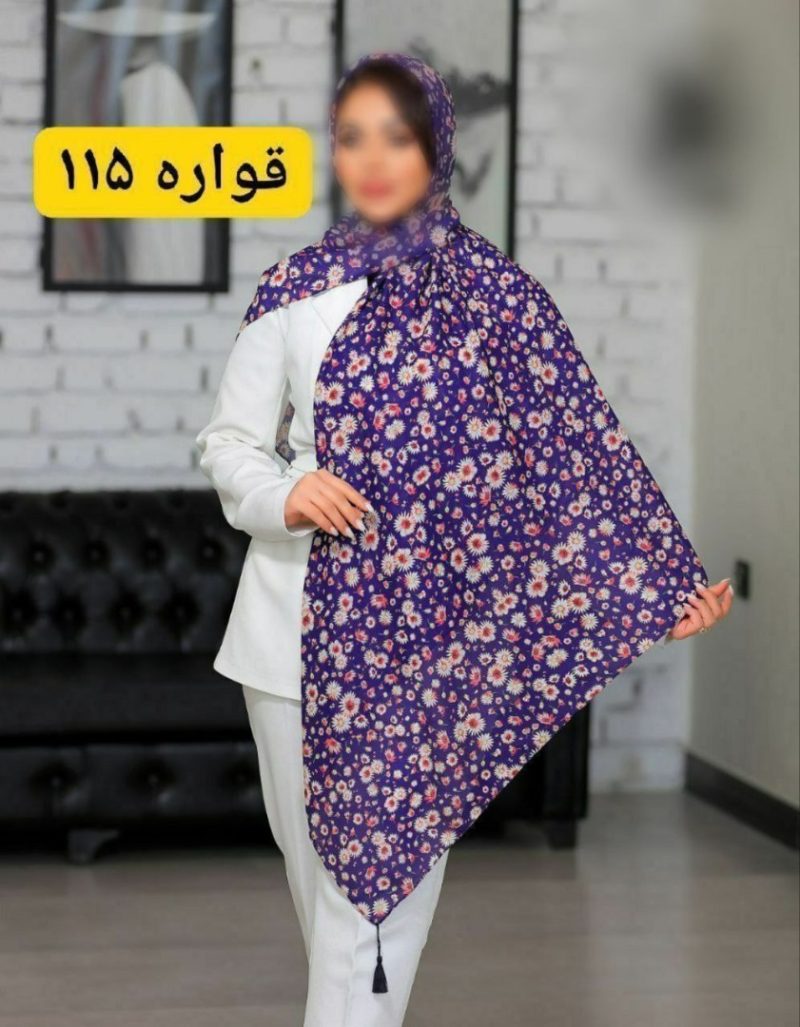 روسری نخی اسپان منگوله دار کد 26134 - Image 1