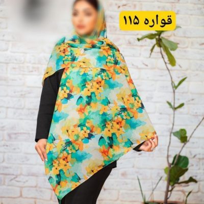 روسری نخی اسپان منگوله دار کد 26138