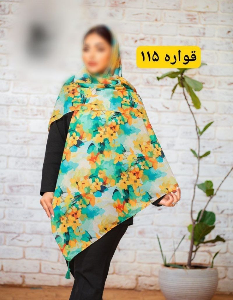 روسری نخی اسپان منگوله دار کد 26138 - Image 1