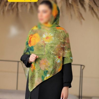 روسری نخی اسپان منگوله دار کد 26141