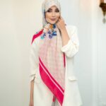روسری وال ترک منگوله دار کد 26154