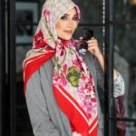 روسری وال ترک منگوله دار کد 26155